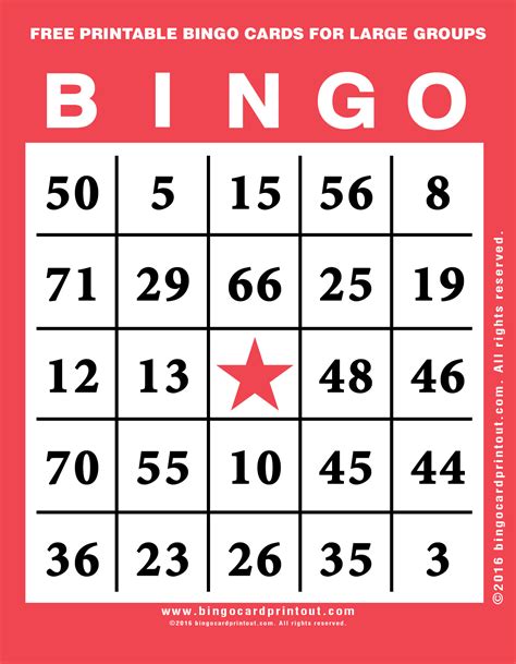 bingo karte/